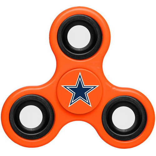 NFL Dallas Cowboys 3 Way Fidget Spinner E1 - Click Image to Close
